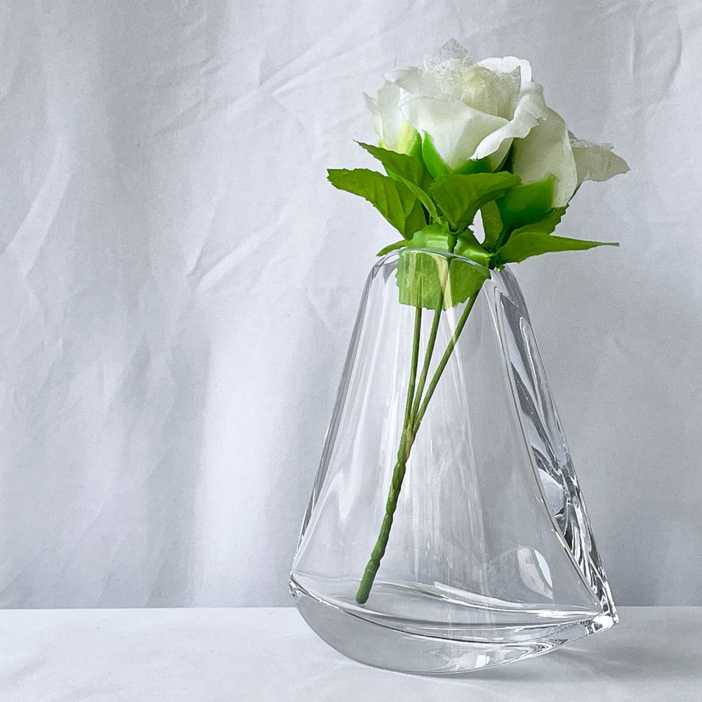バカラ Baccarat メトロノーム Metronome フラワーベース flower vase 花器 花瓶 クリスタル フランス ◇