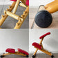 ストッケ STOKKE ヴァリエ VARIER マルチバランス MULTI バランスチェア 学習椅子 ファブリック レッド 北欧 ノルウェー ◇