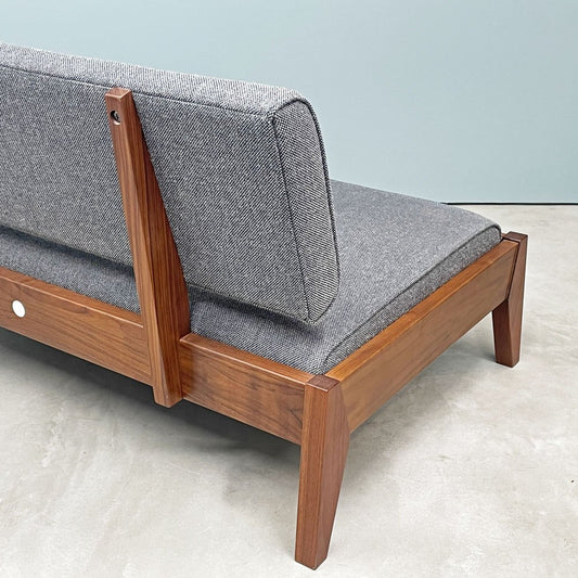 ランドスケーププロダクツ Landscape Products ローライド Low Ride 2pソファ 2人掛け ブナ無垢材 ファブリック グレー 定価￥249,700- ◎