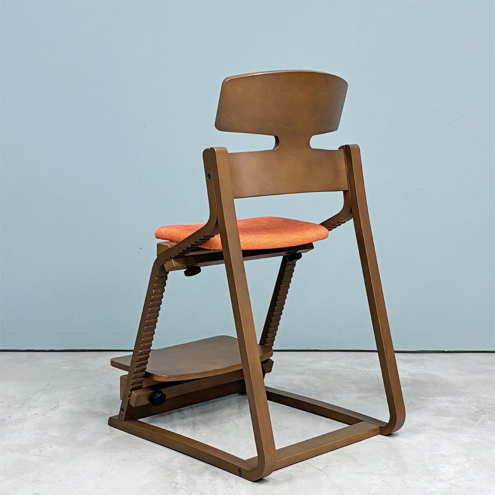 豊橋木工 TOYOMOKU アップライトチェア UPRIGHT CHAIR ビーチ材 ブラウンカラー ベビーチェア キッズチェア ◎