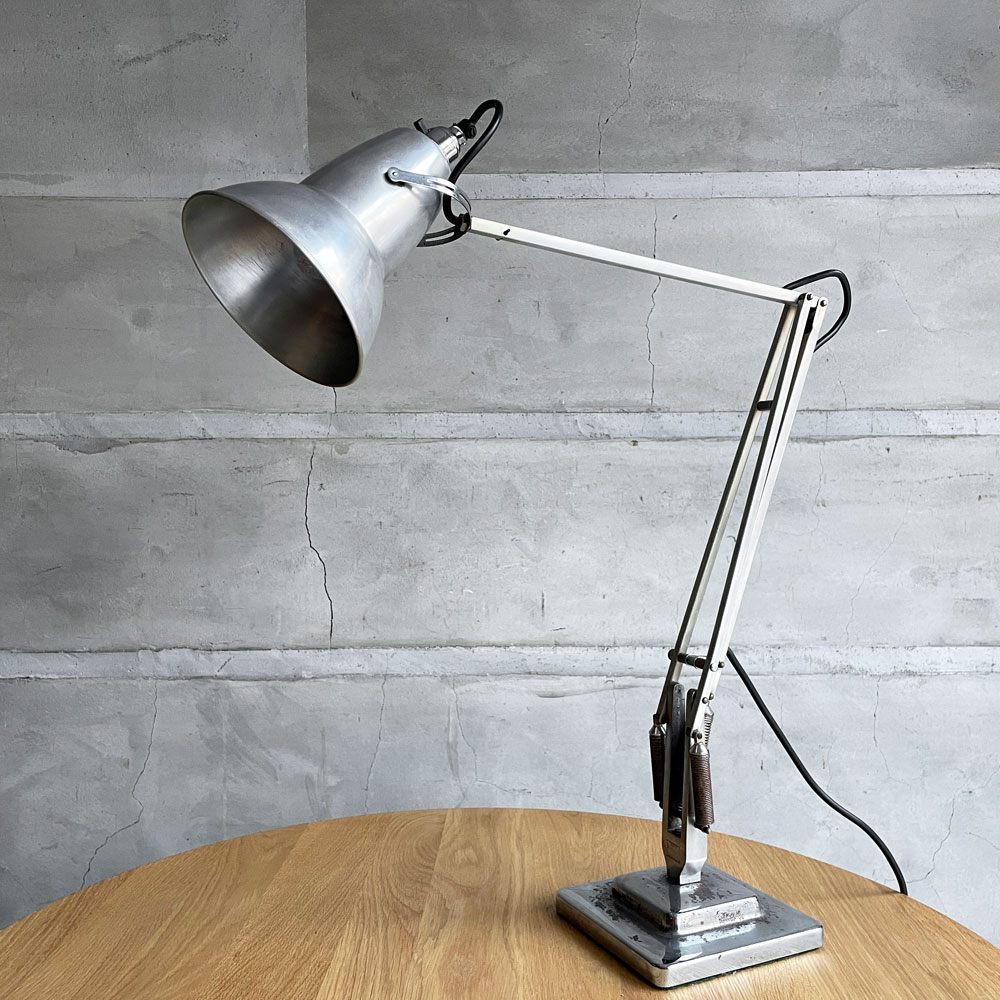 アングルポイズ ANGLEPOISE ビンテージ オリジナル1227 Original1227 デスクライト シルバーカラー ♪