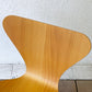 フリッツハンセン Fritz Hansen セブンチェア ビーチ材 ナチュラル アルネ・ヤコブセン Arne Jacobsen スタッキング デンマーク 北欧家具 B ◇
