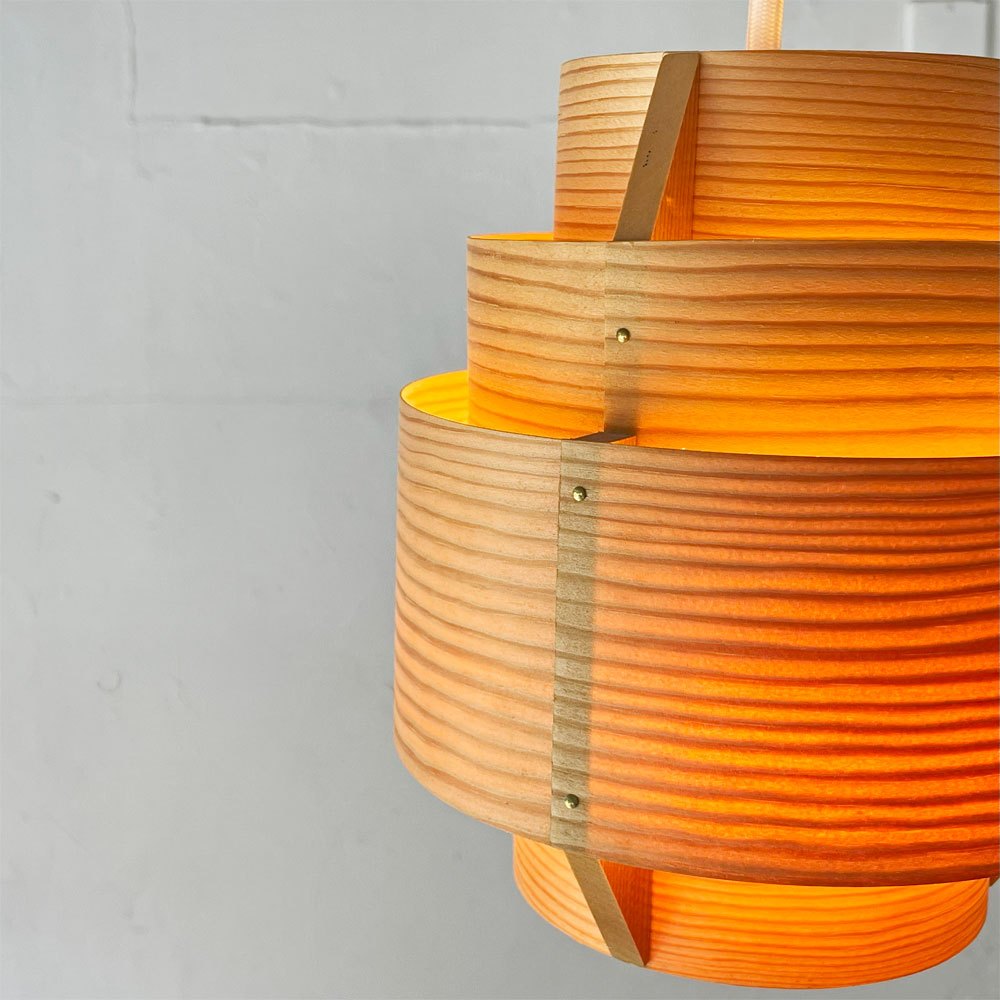 ヤマギワ YAMAGIWA ヤコブソンランプ JAKOBSSON LAMP ペンダントライト パイン材 ハンス・アウネ・ヤコブソン 北欧照明 スウェーデン P2420 ★
