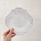 アスティエ・ド・ヴィラット Astier de Villatte レジャンス Regence デザートプレート 20.5cm フランス 定価￥17,600- B ◎
