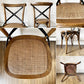 ジャーナルスタンダード journal standard Furniture ビーコンチェア BEACON CHAIR ダイニングチェア ベントウッドチェア オーク材×ラタン×スチール 定価￥28,600- 廃番 ◎