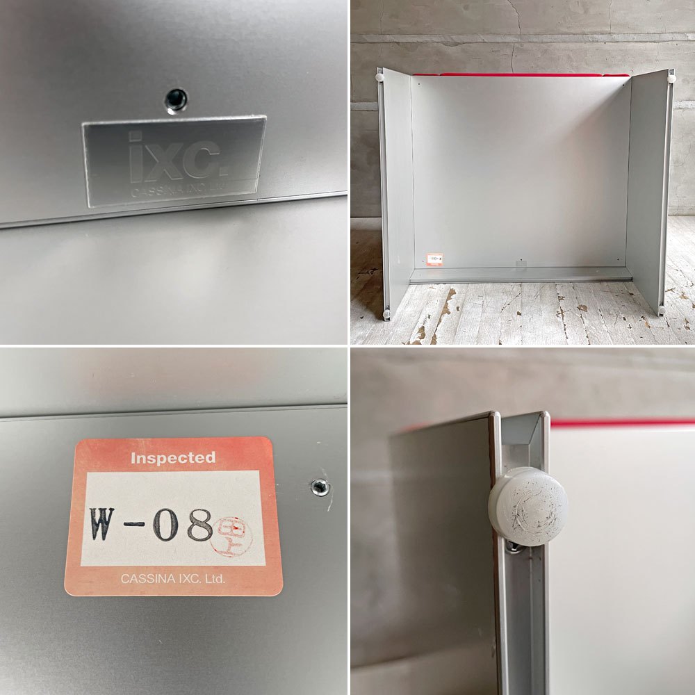 カッシーナイクスシー Cassina ixc. エアーフレーム AIR FRAME 3007 ミッドソファ 1人掛け 1シーター レッド系 デヴィッド・チッパーフィールド 受注生産品 ♪