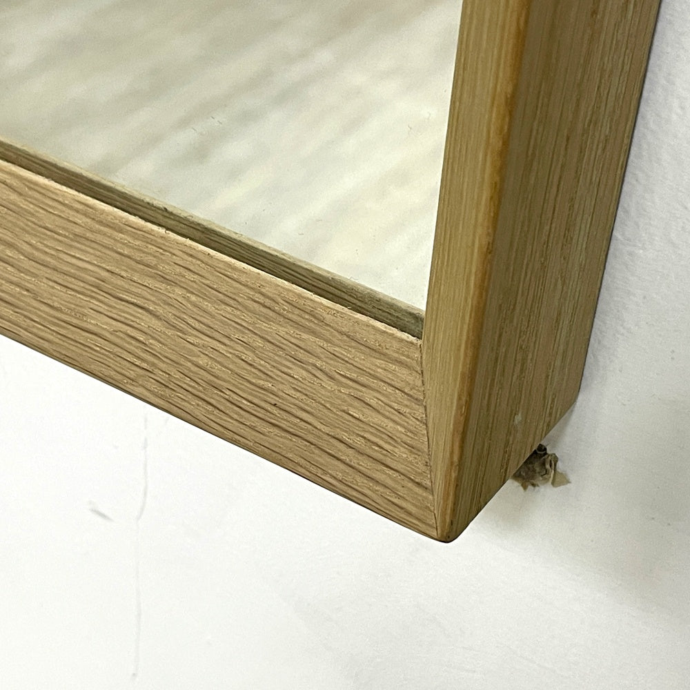 マーフ MURPH オリジナルミラー arch mirror ウォールミラー オーク材 ソープフィニッシュ 壁掛け鏡 W46xH63cm シンプル ミニマル ナチュラル ●