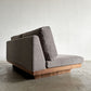 マスターウォール MASTERWAL デニッシュ DANISH SOFA 2シーターソファ 2人掛け W140cm ウォールナット無垢材 ファブリック 新品替えカバー付 合計定価￥484,000- 〓