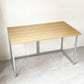 ビスレー BISLEY デスクプラン DESK PLAN Lフット ワーキングテーブル デスク オーク メラミン天板 スチール脚 W120cm イギリス ★