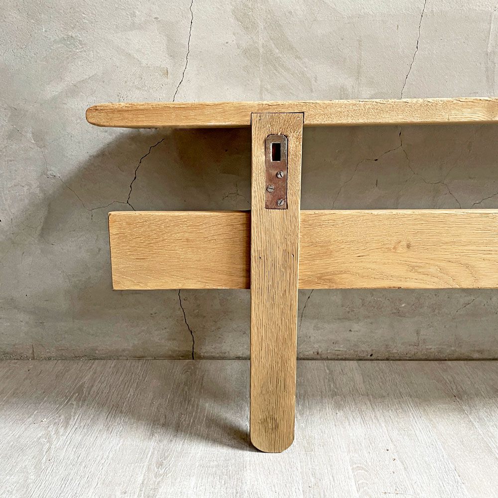 フラマンファニチャー FLAMANT Furniture ウォールシェルフ 壁掛け棚 ディスプレイラック 飾り棚 ベルギー アンティーク風 W110cm ♪