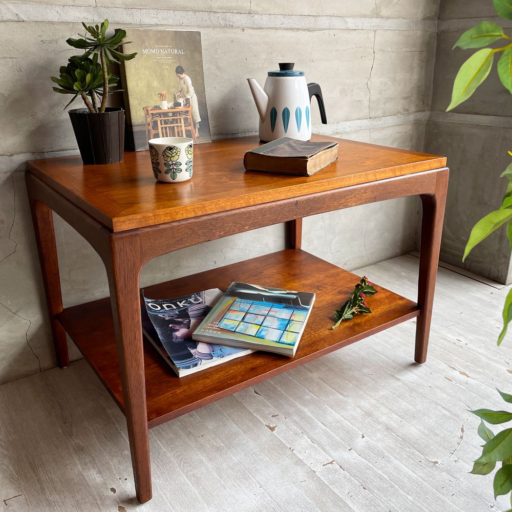 レーンファニチャー LANE Furniture ビンテージ コーヒーテーブル センターテーブル ウォールナット材 USビンテージ ミッドセンチュリー ♪