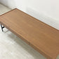 ウニコ unico ホクストン HOXTON コーヒーテーブル ローテーブル アイアンフレーム アッシュ材 w120  ●