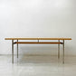 ノーウェアライクホーム NOWHERE LIKE HOME キスト KYST ダイニングテーブル オーク無垢材×ステンレス 北欧スタイル W180cm 関家具 展示未使用品 ●