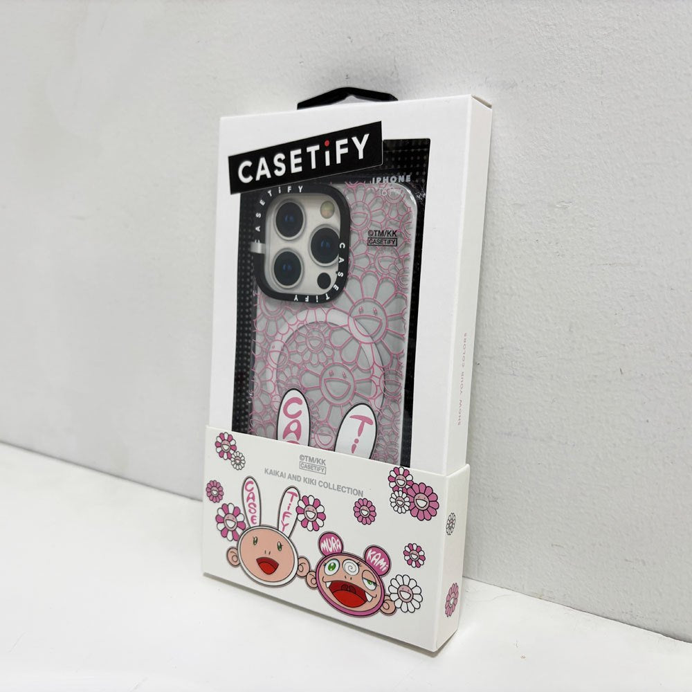 ケースティファイ CASETIFY カイカイ & キキ KAIKAI AND KIKI COLLECTION iPhone16pro スマホケース 村上隆 箱付 美品 ●