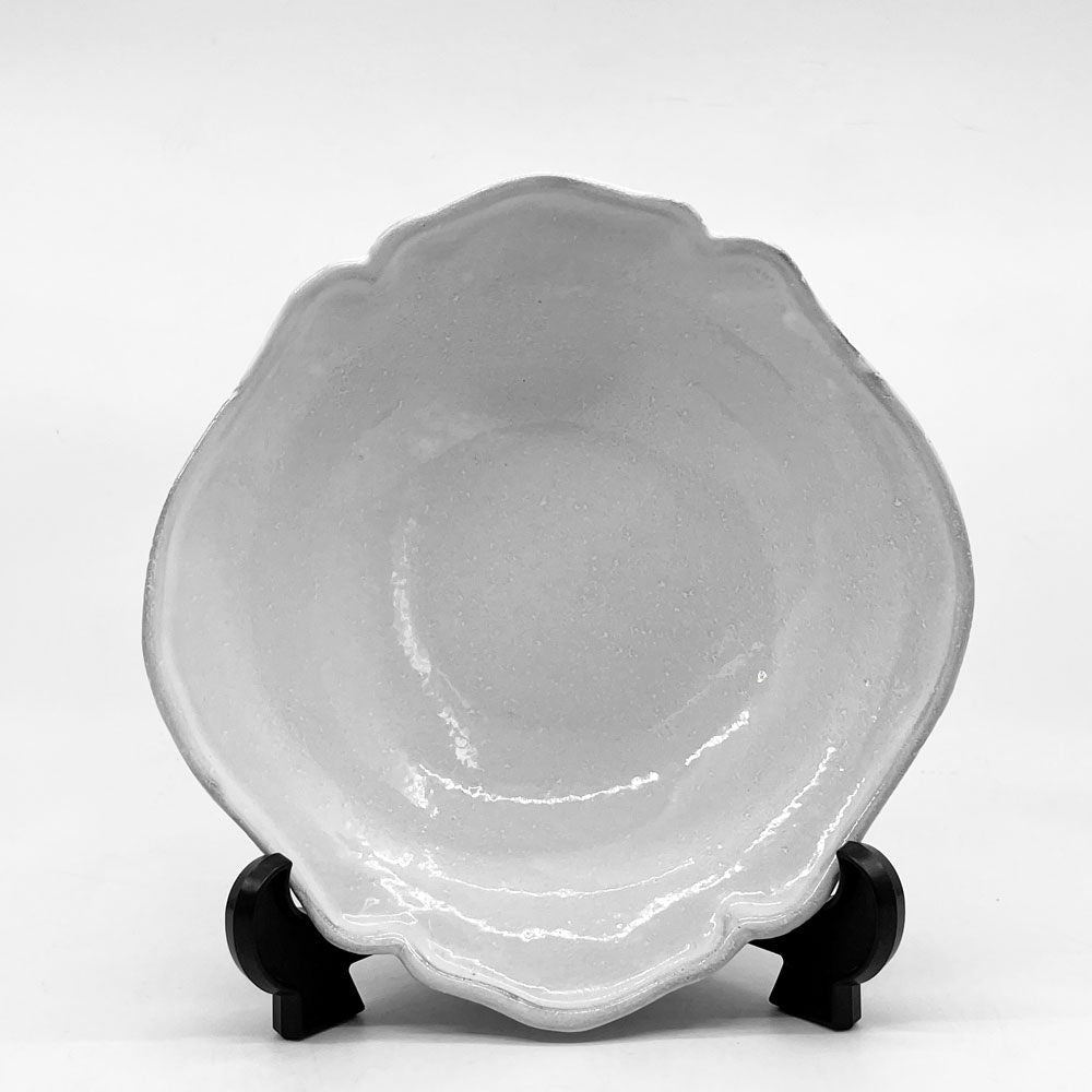アスティエ・ド・ヴィラット ASTIER de VILLATTE バック Bac ミディアムスーププレート 19cm 陶器 フランス ホワイト A ●