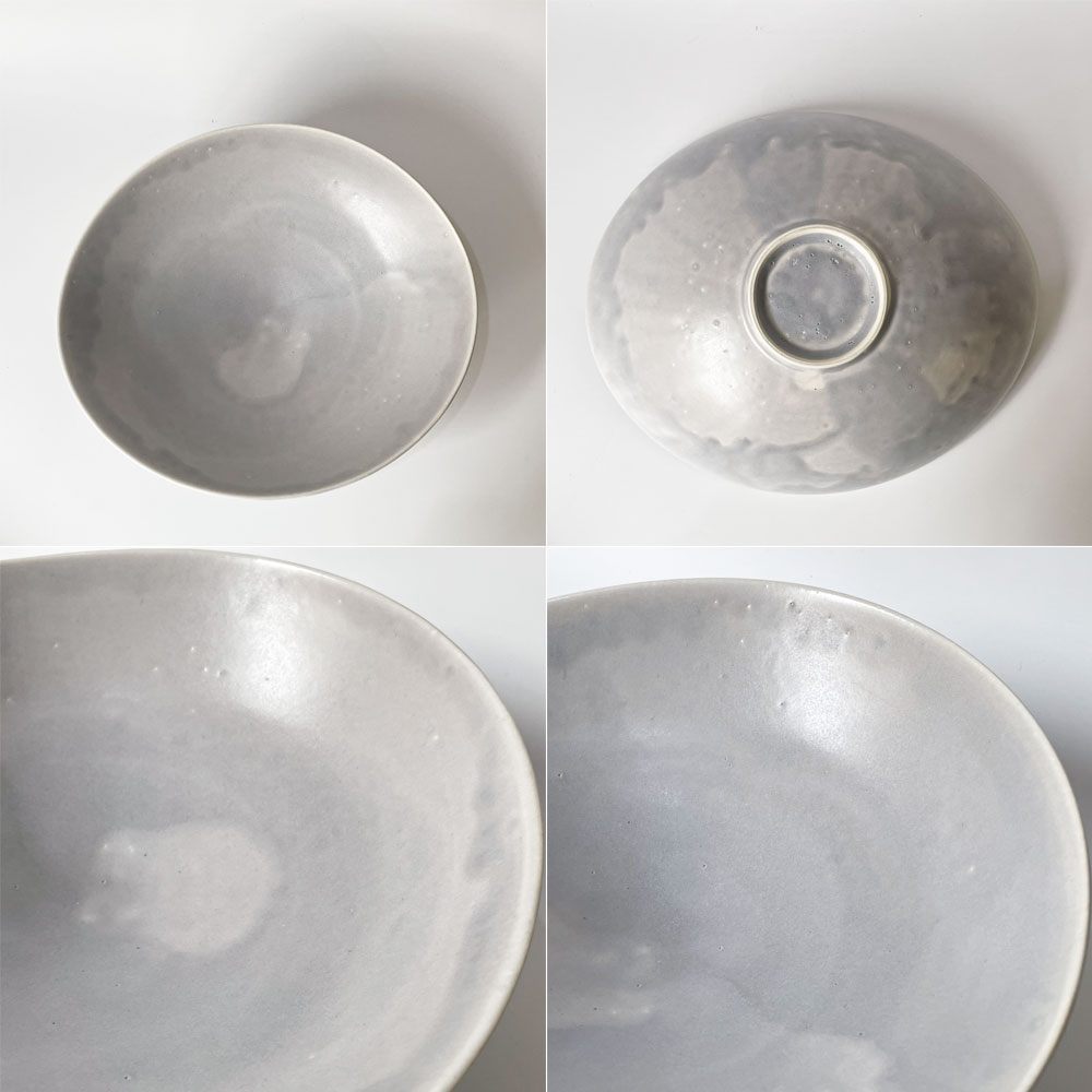 イデー IDEE 竹村良訓 + 冷水希三子 4 Seasons dish アートピース ボウル Breath ウォームグレイ L 現代作家 ★
