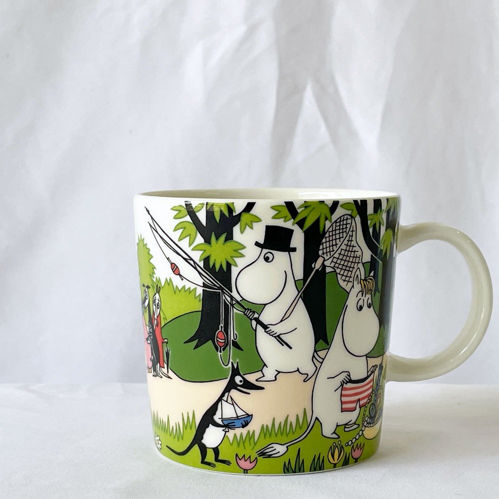 アラビア ARABIA ムーミンマグ MOOMIN バカンスへ行こう going on vacation 2018年 夏限定 トーベ・ヤンソン フィンランド 北欧食器 ◇