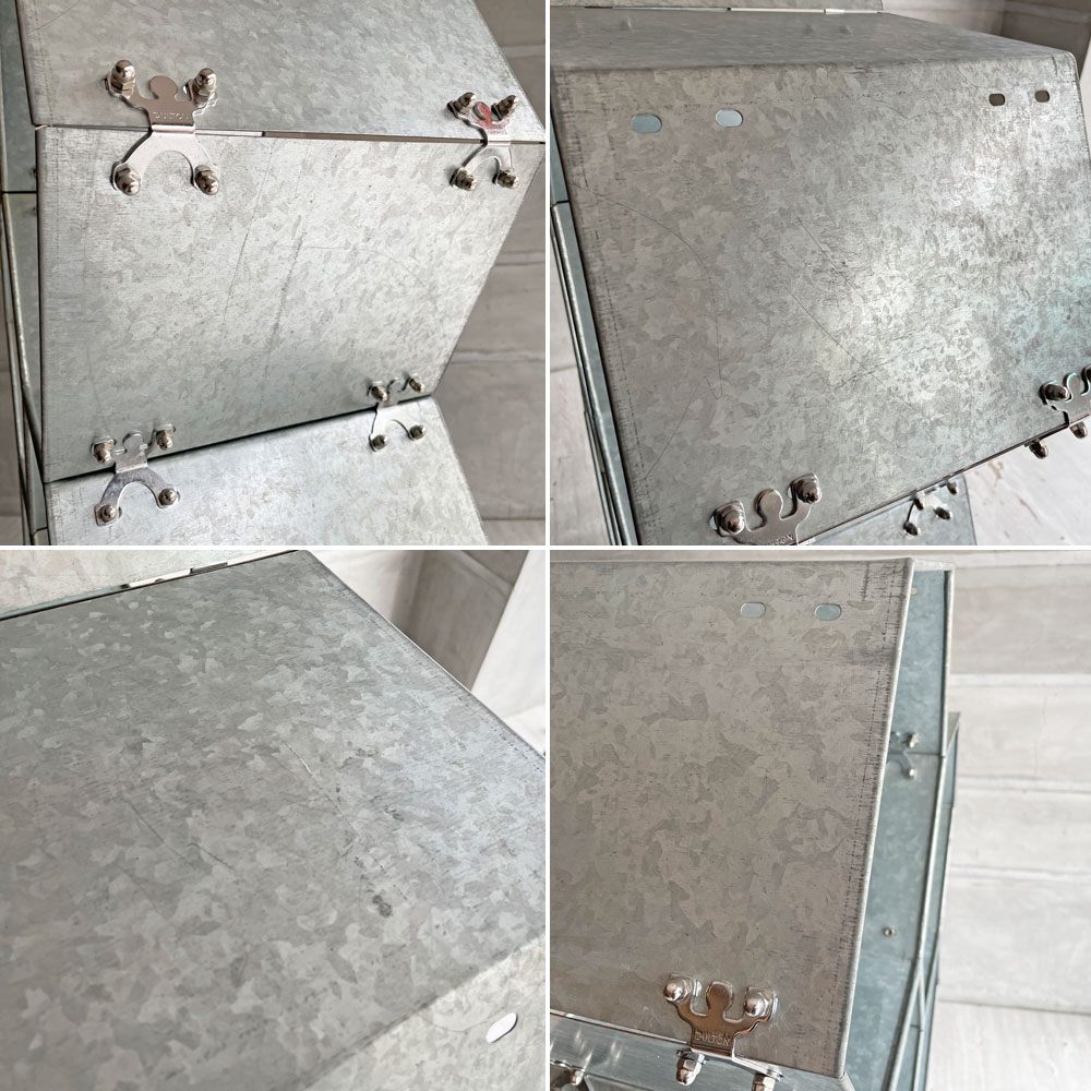 ダルトン DULTON エクステンションHHPラック ハニカムラック オープンシェルフ ディスプレイラック スチール インダストリアル ミッドセンチュリーデザイン 廃番 ♪