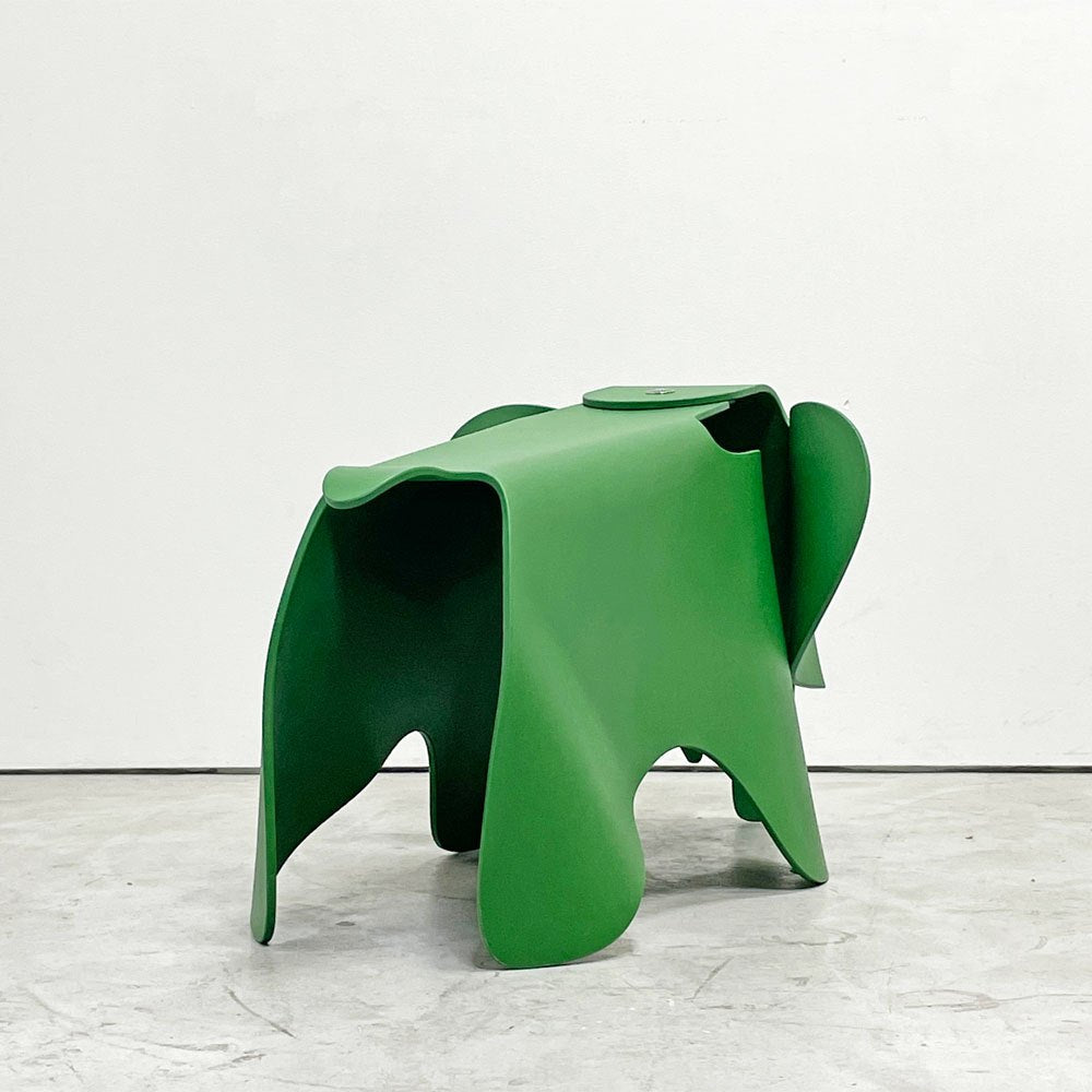ヴィトラ Vitra イームズ エレファント Eames Elephant オブジェ チェア スツール グリーン ポリプロピレン 店舗什器 ●