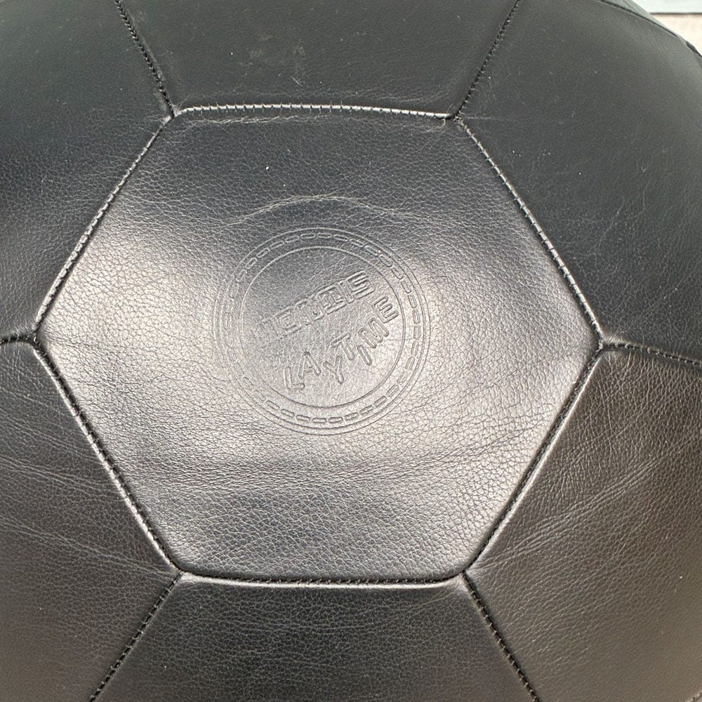 Montis プーフ PLAYTIME クッション オットマン スツール Studio Job  レザー ブラック 店舗什器 ◎