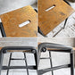 UKビンテージ プライウッド×スチールパイプ スツール Stool インダストリアル 英国家具 ♪