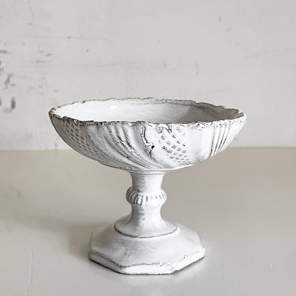 アスティエ・ド・ヴィラット Astier de Villatte ピン パン ポン Pim Pam Poum パン Pam スタンド コンポート W10.5cm トレイ 陶器 フランス ■
