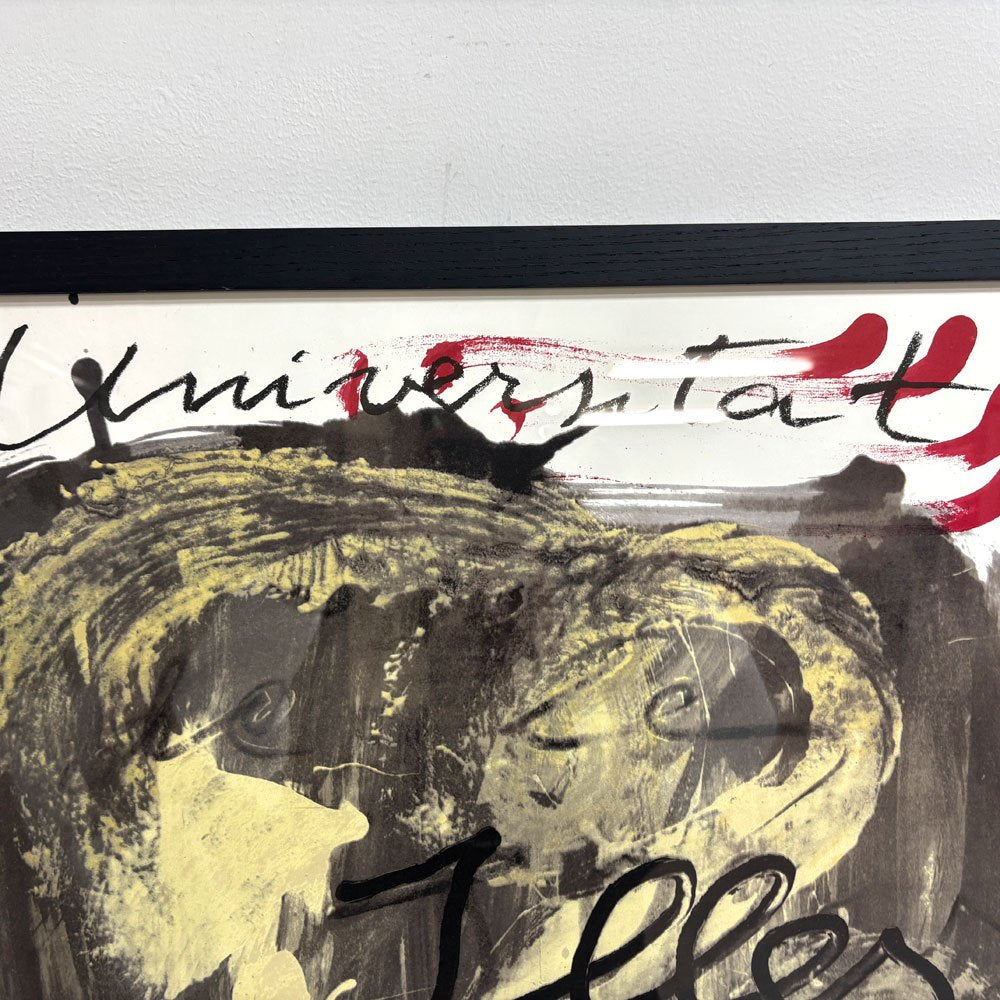 アントニ タピエス Antoni Tapies ポスター Universitat de les Illes Balears 額装品 ●