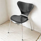 フリッツハンセン Fritz Hansen セブンチェア ダイニングチェア ブラック ラッカー再塗装 アルネ・ヤコブセン デンマーク スタッキングチェア 北欧家具 ★