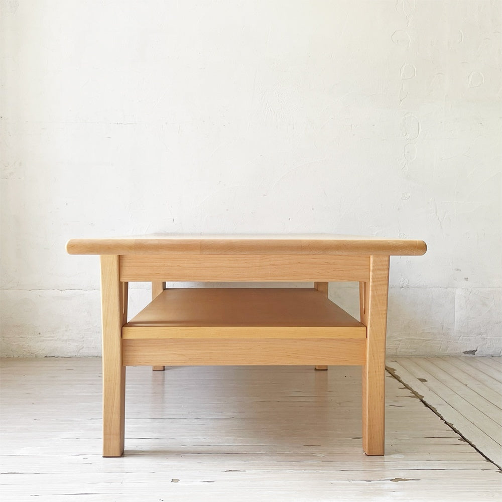 イバタインテリア Ibata interior メープルリッチ Maple Rich リビングテーブル W120cm 飛騨家具 ★