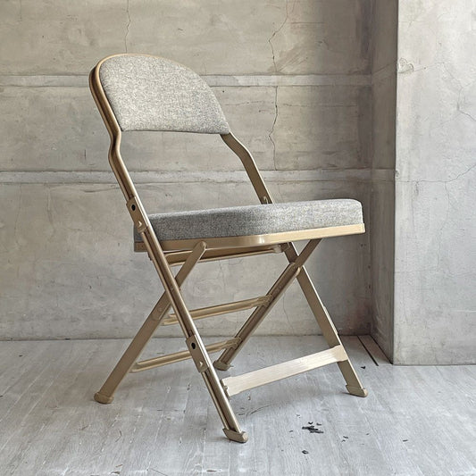 クラリン CLARIN フォールディングチェア FOLDING CHAIR フルクッション グレイヘザー 折りたたみ アメリカ製 P.F.S.取扱 定価￥30,800- ♪