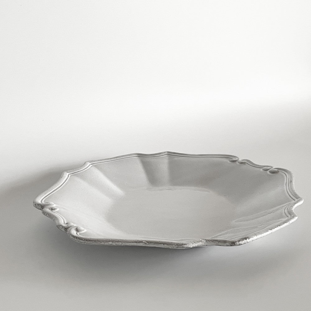 アスティエ・ド・ヴィラット Astier de Villatte レジャンス Regence ラージスーププレート 平皿 W23cm 陶器 フランス ■