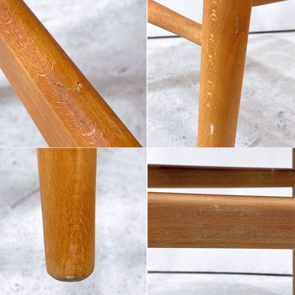 カールハンセン＆サン Carl Hansen & Son CH24 Yチェア オイルフィニッシュ ビーチ材 ハンス・J・ウェグナー デンマーク ペーパーコード張替済 日本仕様サイズ ビンテージ D ●