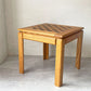 ビンテージ オーク チェステーブル Vintage Oak Wood Chess Table 70's チェス盤 ゲームテーブル ★