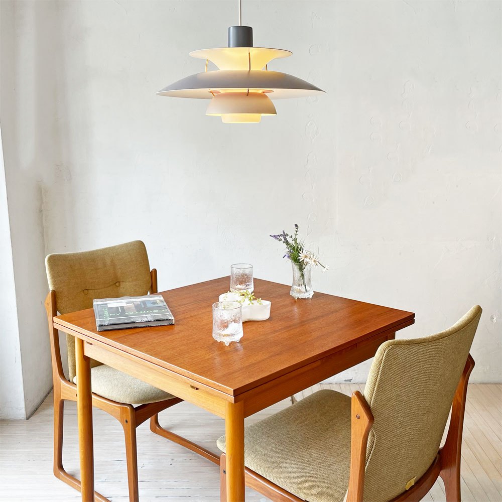 ルイスポールセン Louis Poulsen PH5 グレーグラデーション ペンダントライト ポール・ヘニングセン Poul Henningsen デンマーク 定価￥159,500- ★