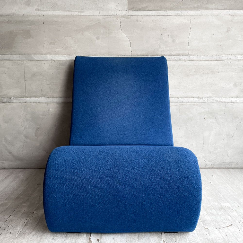 ヴィトラ vitra アムーベ Amoebe ラウンジチェア 1人掛け ソファ ロイヤルブルー ヴェルナー・パントン Verner Panton スペースエイジ ♪