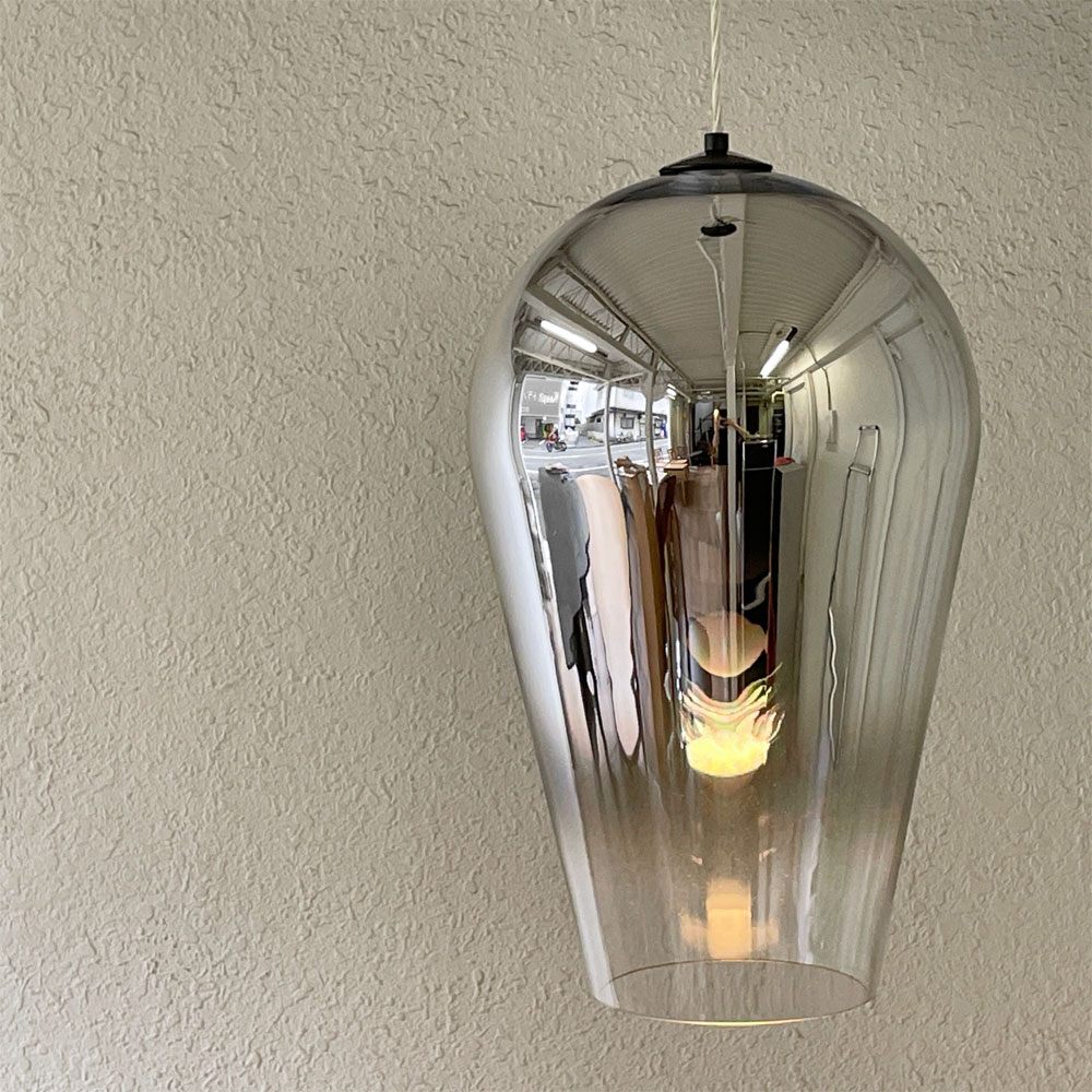 トムディクソン Tom Dixon フェイド ペンダントライト Fade Pendant クローム Chrome 廃番 定価115,500円 箱付 展示品 ◇