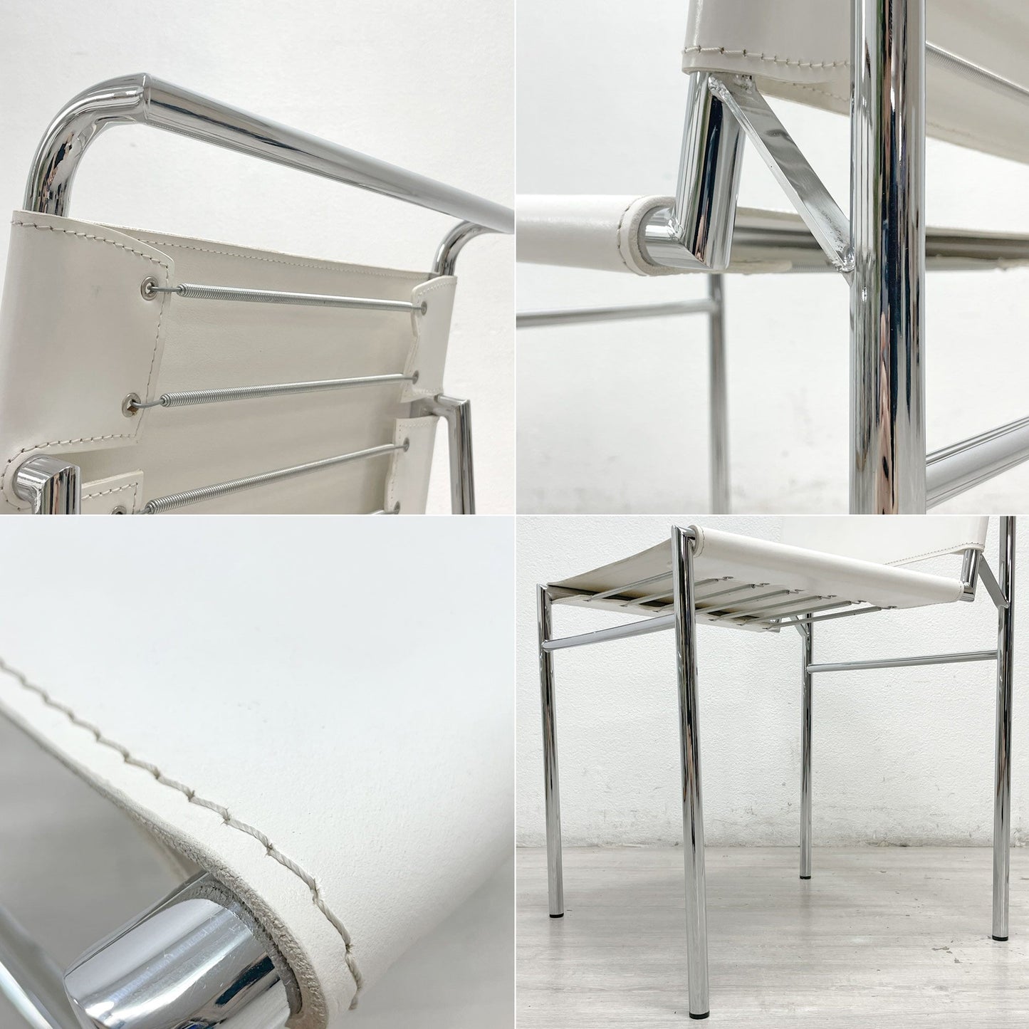 アイリーン・グレイ Eileen Gray ロクエブリューン ROQUEBRUNE ダイニングチェア モダンデザイン リプロダクト品 A ●