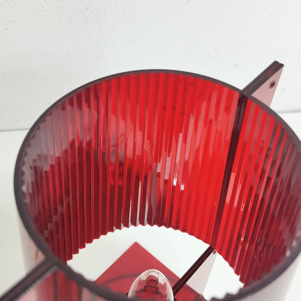 カルテル Kartell テイク TAKE テーブルランプ ポリカーボネート製 フェルーチョ・ラヴィアーニ Ferruccio Laviani レッド イタリア ●