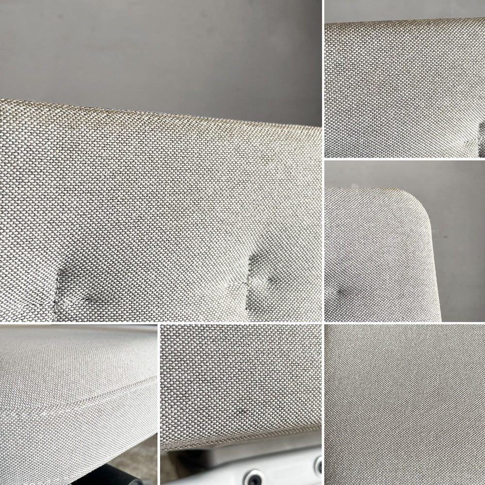 ヴィトラ vitra IDトリム ID Trim オフィスチェア デスクチェア ファブリックシート ライトグレー系 ハイバック 2Dアームレスト アントニオ・チッテリオ 参考定価￥209,000- ■