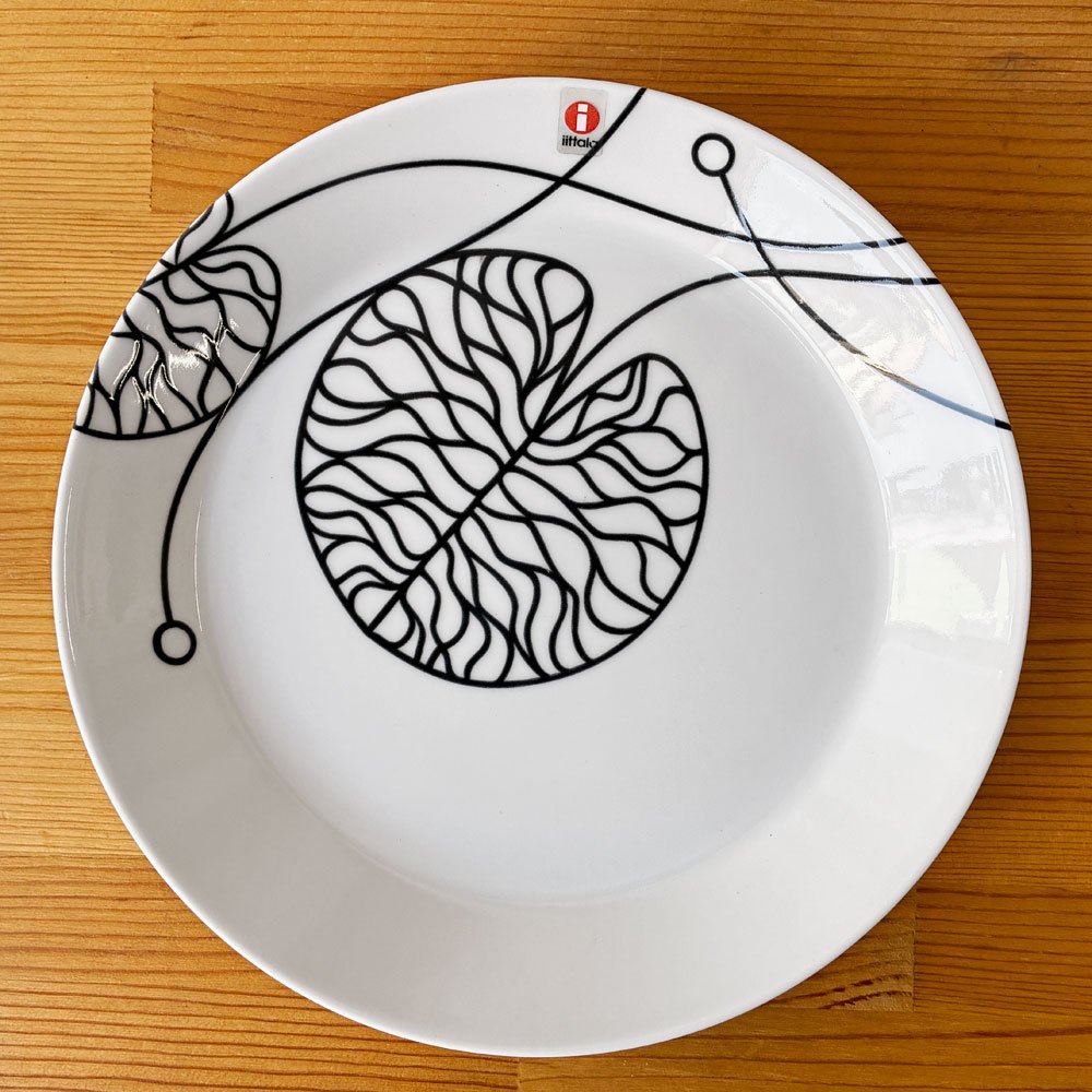 イッタラ × マリメッコ iittala × marimekko ボットナ BOTTNA プレート 21cm 2枚セット アンナ・ダニエルソン Anna Danielsson 北欧食器 フィンランド 廃番 A ◇