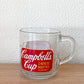 アンカーホッキング ANCHOR HOCKING キャンベルスープ campbell's マグカップ USコレクティブル H8.7㎝ USビンテージ ◇