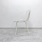 ノル Knoll 420 サイドチェア ワイヤーチェア ホワイト ハリー・ベルトイア Harry Bertoia ミッドセンチュリー ビンテージ 名作椅子 ●