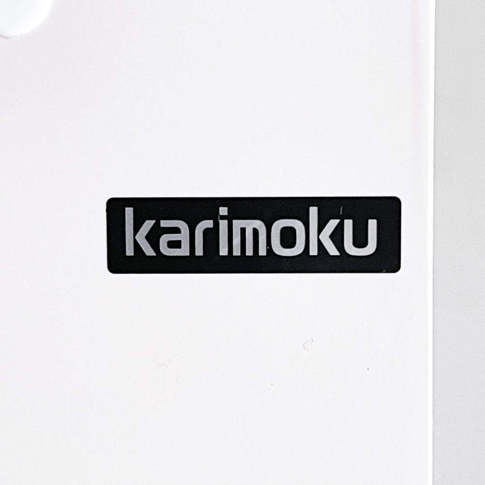 カリモク karimoku ハンガーラック コートスタンド キッズ ホワイト キャスター ■