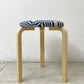 アルテック artek スツール60 Stool60 スツール 3本脚 バーチ材 ヨハンナ・グリクセン BEAMS Fennica別注 ドリス ブルー アルヴァ・アアルト 北欧家具 ●