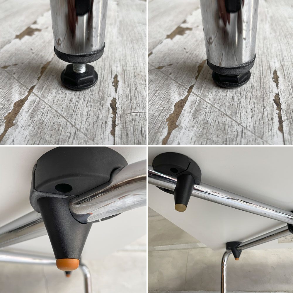 ヴィトラ vitra ハルテーブル HAL Table Square ダイニングテーブル スクエア W75cm ホワイト ジャスパー・モリソン 廃番 ♪