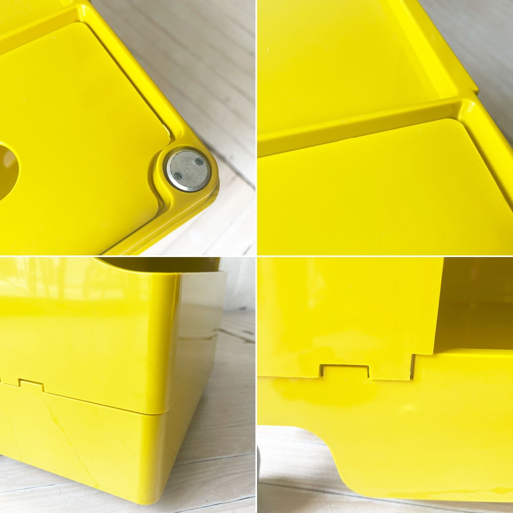 ビーライン B-LINE ボビーワゴン BOBY WAGON 2段2トレー ハニー ジョエ・コロンボ メトロクス MoMA イタリア 美品 定価￥66,000- ★