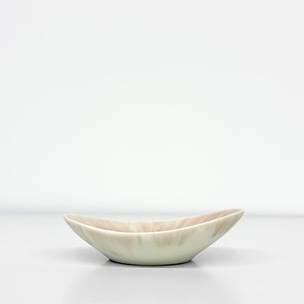 和田山真央 Masahiro Wadayama いちじく流し 浅鉢 小皿 楕円 10cm 現代作家 ◎