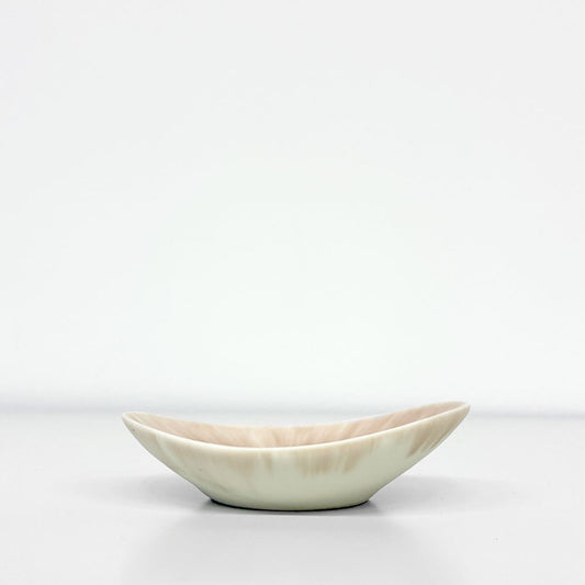 和田山真央 Masahiro Wadayama いちじく流し 浅鉢 小皿 楕円 10cm 現代作家 ◎