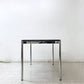 USMモジュラーファニチャー USM Haller USMハラーテーブル ワーキングデスク ダイニングテーブル チャコールリノリウム H74cm アジャスター C ●