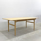 カールハンセン&サン Carl Hansen&Son CH327 ダイニングテーブル オーク材 ホワイトオイルフィニッシュ W190cm ハンス J. ウェグナー 現状品 〓